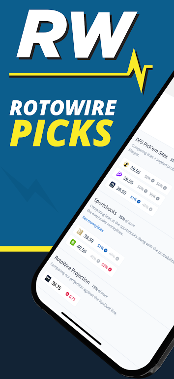 RotoWire Picks | Player Props Screenshot1