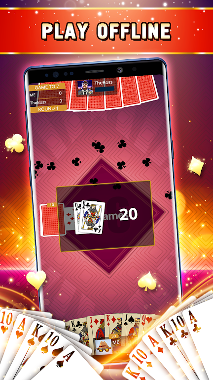 Sixty-Six Offline - Card Game Screenshot4