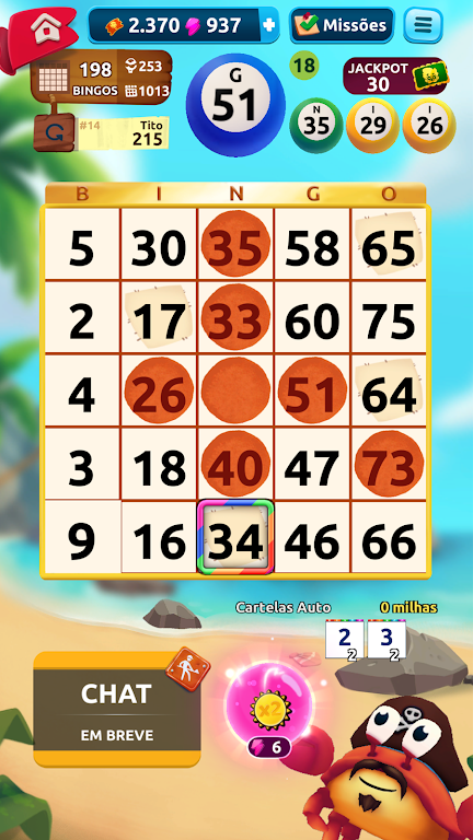 Bingo Bloon - Free Game - 75 Ball Bingo Screenshot2