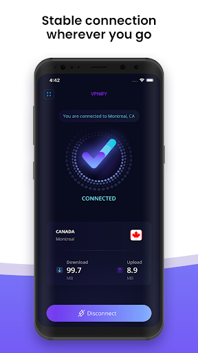 vpnify - Unlimited VPN Proxy Screenshot3