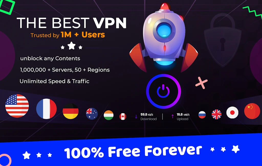 Super VPN Safer Proxy Master Screenshot1