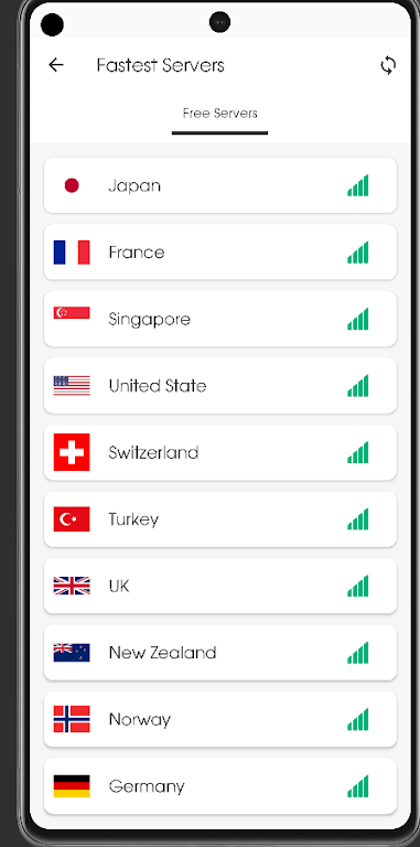 Free VPN Fast Screenshot1