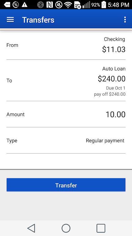 Associated Credit Union Mobile Screenshot2