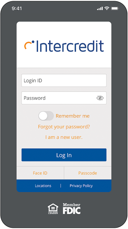 Intercredit Mobile Banking Screenshot1