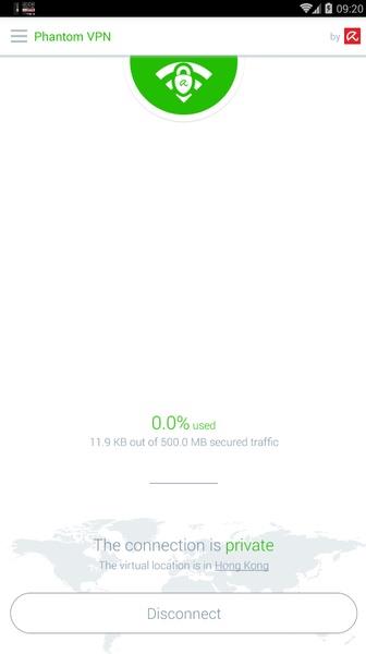 Avira Phantom VPN: Fast VPN Screenshot3