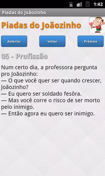 Piadas do Joãozinho Screenshot2