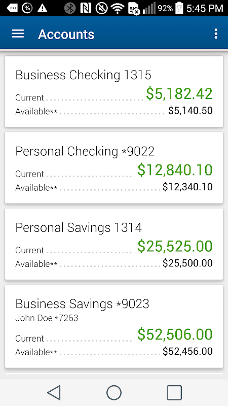 Landmark Credit Union Mobile Screenshot4