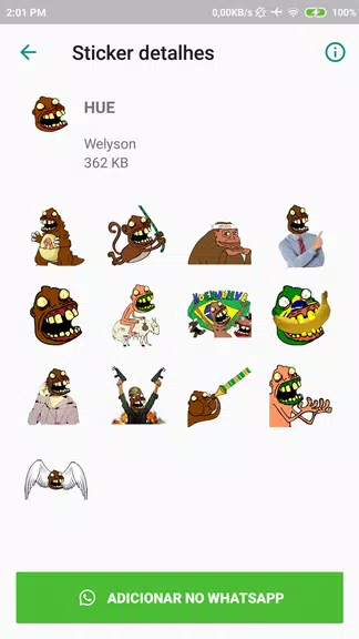 Figurinhas Whatsapp - Stickers para seu whatsapp Screenshot3