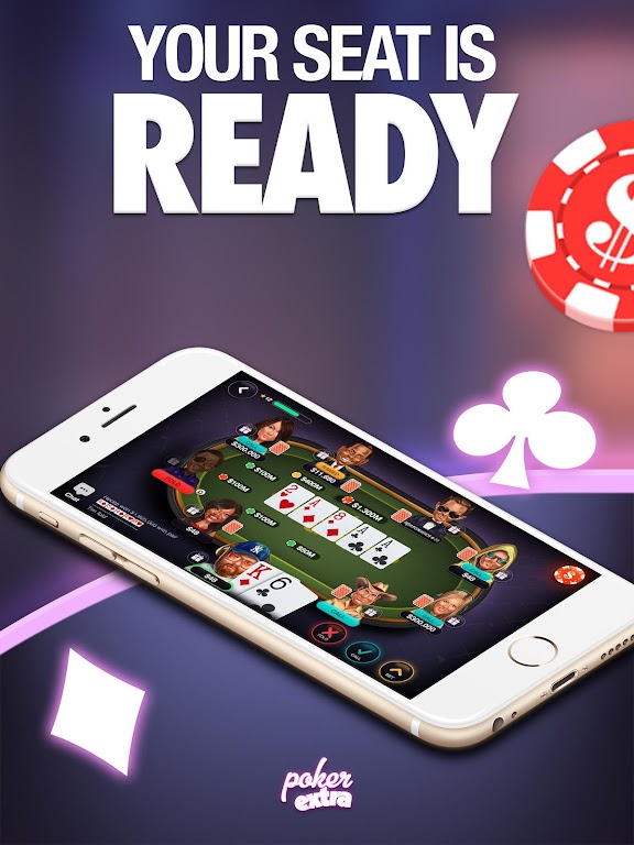 Poker Extra - Texas Holdem Casino Card Game Screenshot1