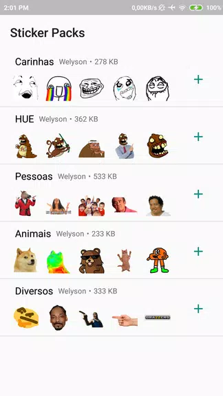 Figurinhas Whatsapp - Stickers para seu whatsapp Screenshot1