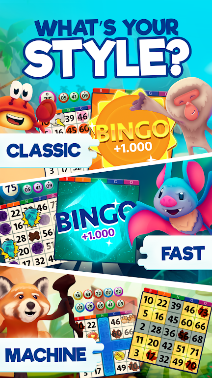 Bingo Bloon - Free Game - 75 Ball Bingo Screenshot1