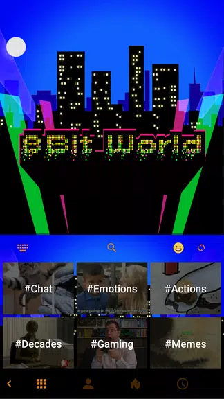 bitworld Keyboard Theme Screenshot3