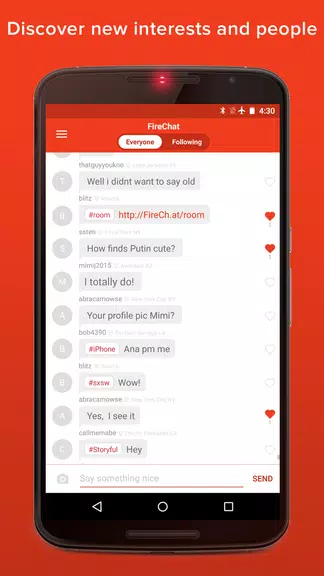 FireChat Screenshot4