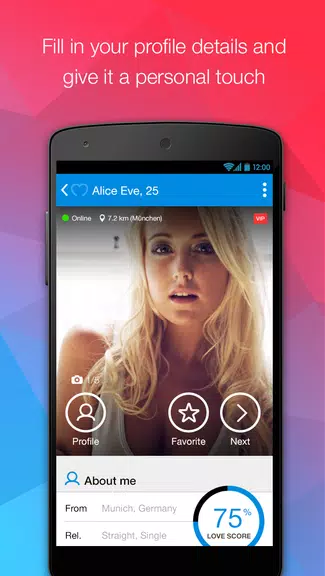 MiuMeet Chat Flirt Dating App Screenshot3