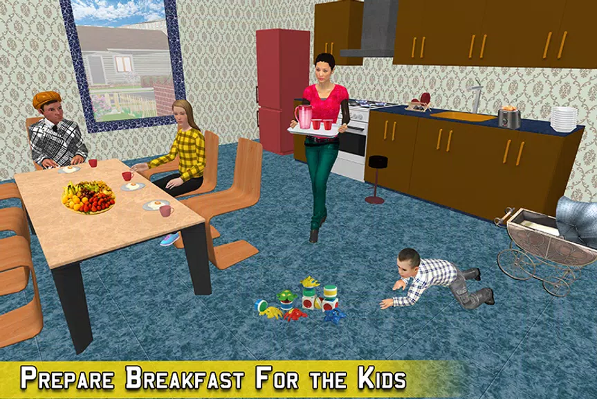 Virtual Single Mom Simulator: Family Adventures Screenshot2