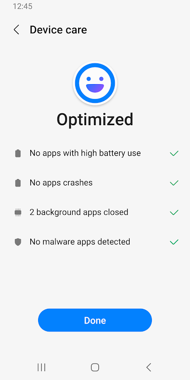 Samsung Device Care Screenshot2