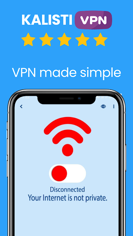 Kalisti vpn : Fast&Secure vpn Screenshot1