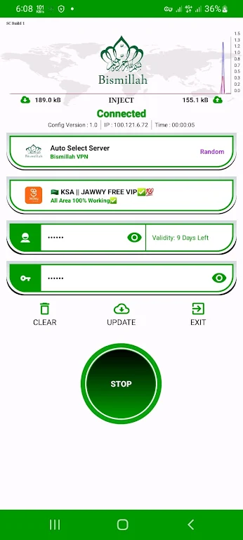 Bismillah Vip Vpn - Unlimited Screenshot1