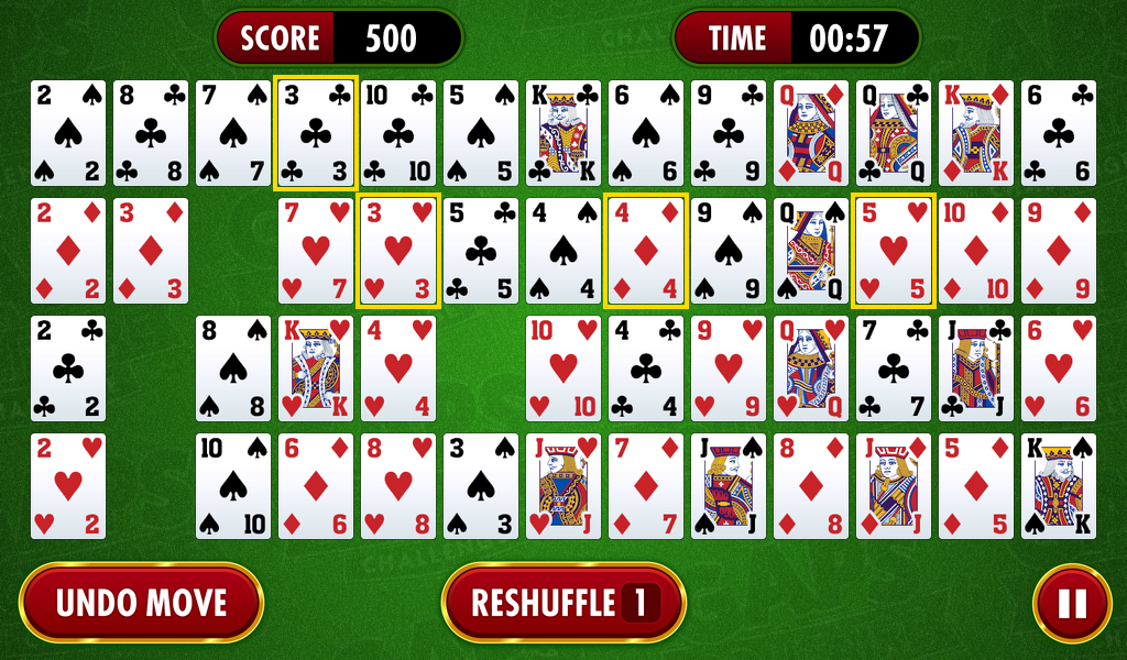 Gaps Solitaire Challenge Screenshot1