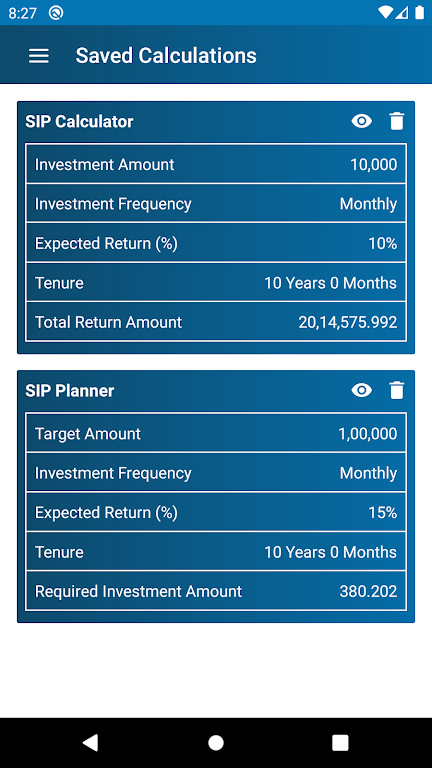 FD Calculator (SIP,EMI,RD,PPF) Screenshot4