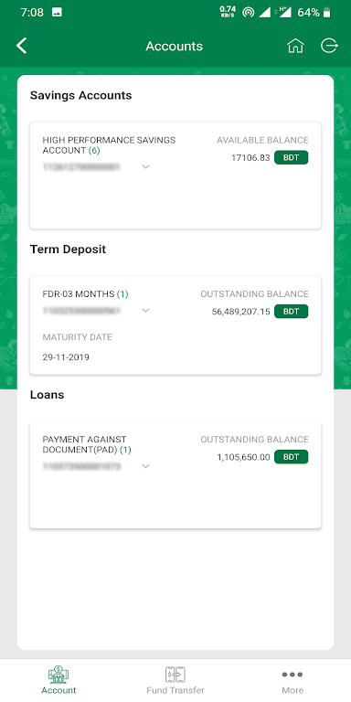 Modhumoti Digital Banking Screenshot2