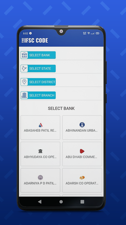 Find IFSC Code - Search All Banks IFSC & MICR Code Screenshot3
