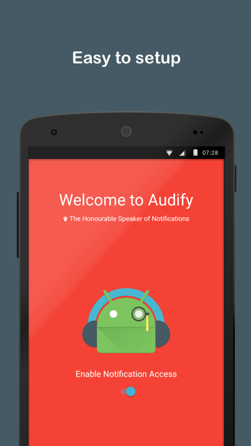 Audify – Notification Reader Mod Screenshot1