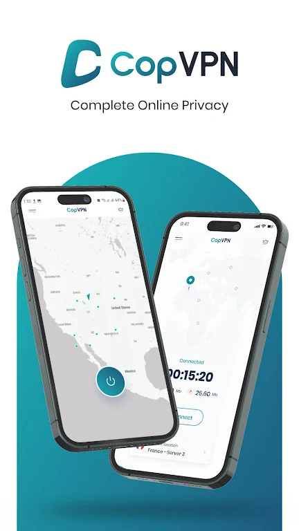 CopVPN – Fast & Secure VPN Screenshot1