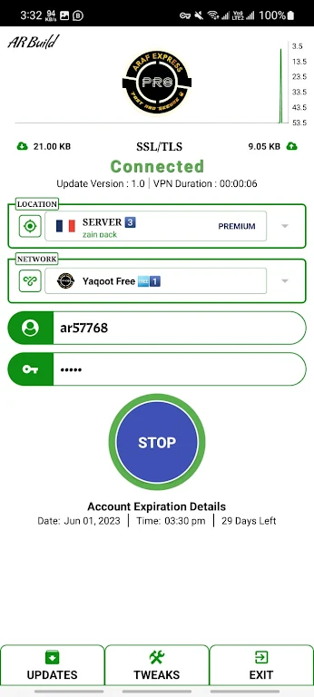 ARAF EXPRESS PRO - Secure VPN Screenshot4