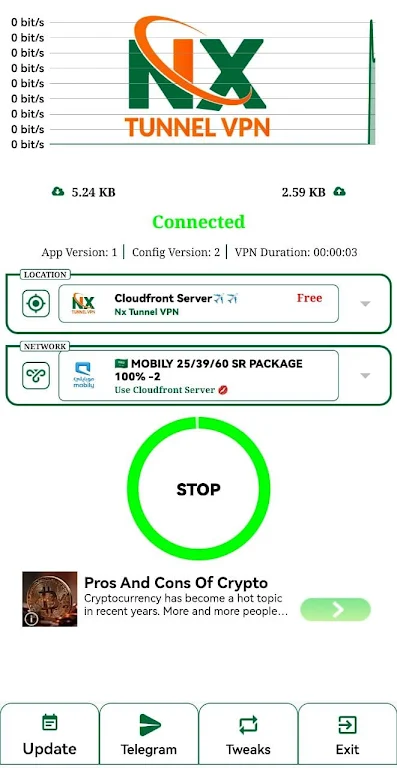 Nx Tunnel VPN Screenshot3