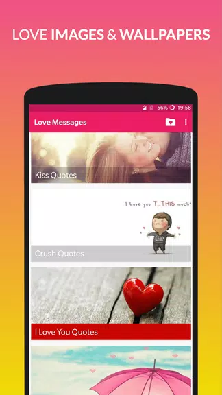 Love Messages Romantic SMS Screenshot2