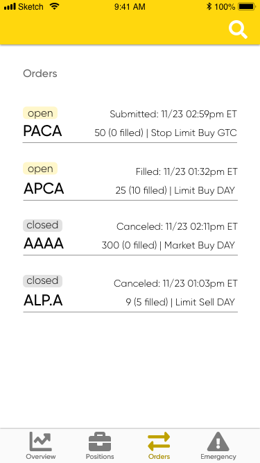 Alpaca Dashboard Screenshot4