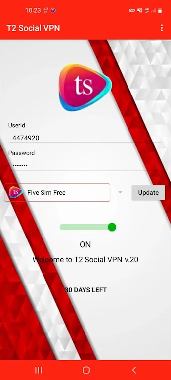 T2 Social VPN Screenshot3