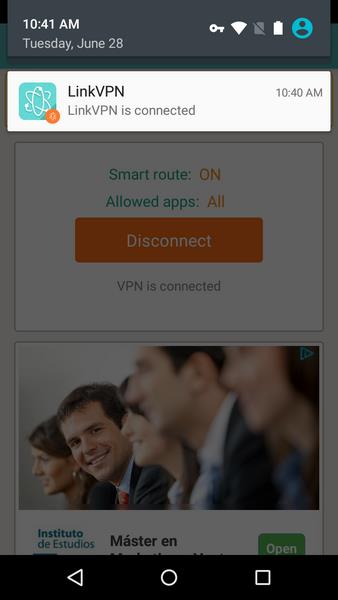 LinkVPN Free VPN Proxy Screenshot4