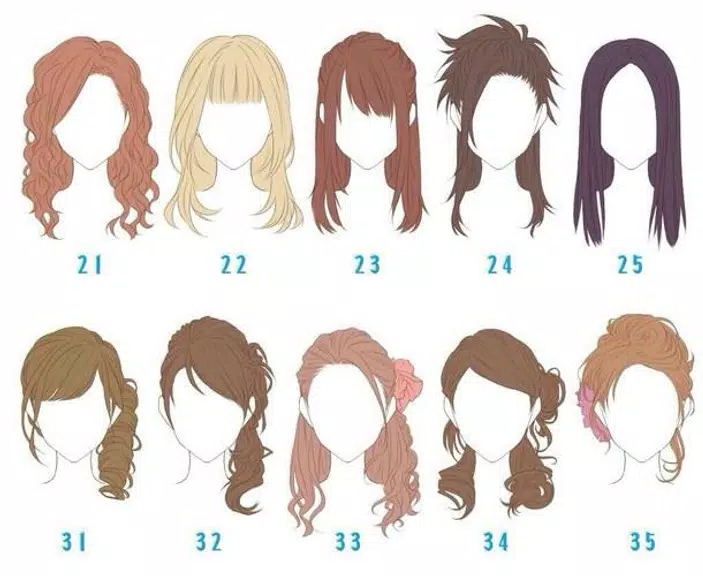 How To Draw Hair Screenshot2