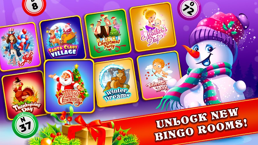 Christmas Bingo Santa's Gifts Screenshot1