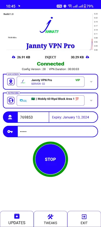 Jannty Vpn Pro Screenshot3