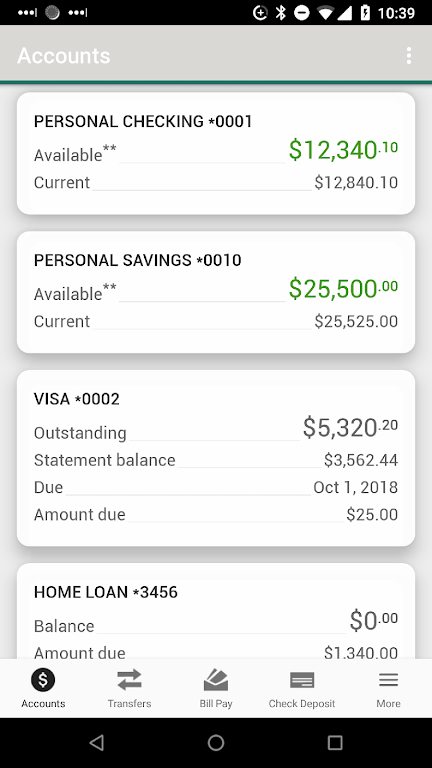 TransWest Mobile Banking Screenshot1