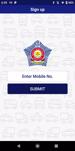 Mumbai Traffic Police App Screenshot1