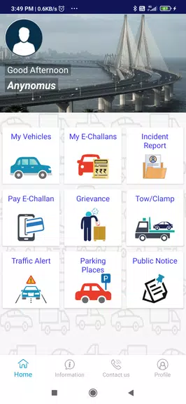 Mumbai Traffic Police App Screenshot2