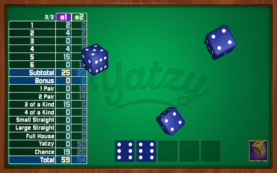 Yatzy Dice Game Screenshot3