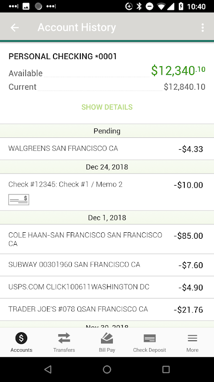 TransWest Mobile Banking Screenshot2