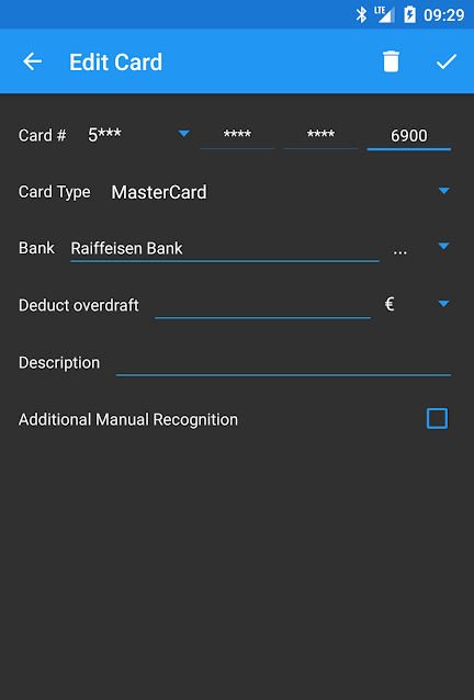 My Credit Cards Screenshot2