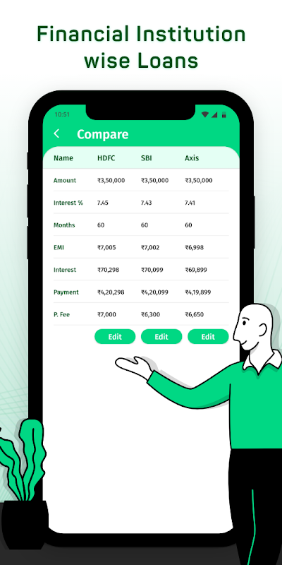 Financial Loan Calculator App Screenshot1