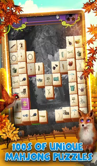 Mahjong: Autumn Leaves Screenshot1