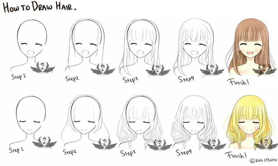 How To Draw Hair Screenshot1