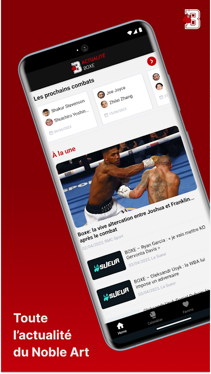 Actu Boxe Screenshot1