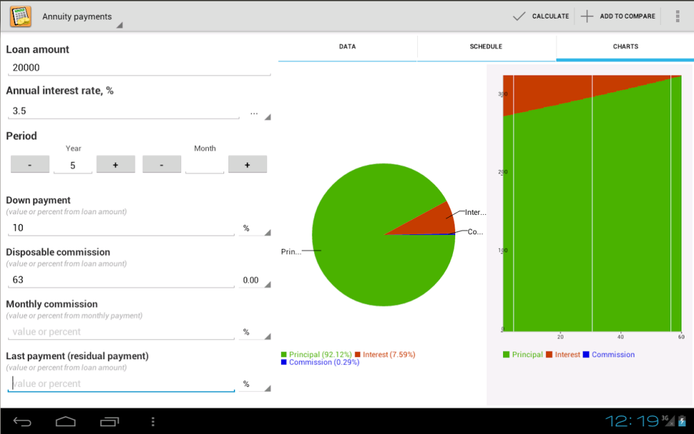 Simple Loan Calculator Screenshot2