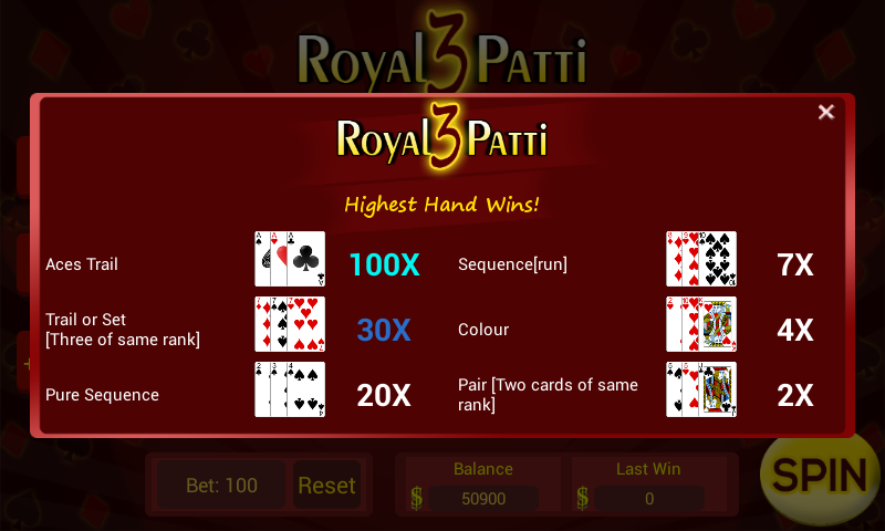 Royal Teen Patti Slot Screenshot3