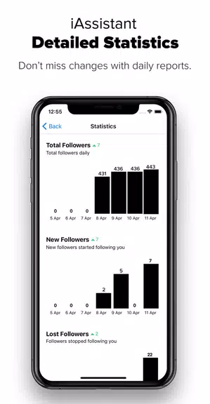 iAssistant Followers Analysis for Instagram Screenshot3